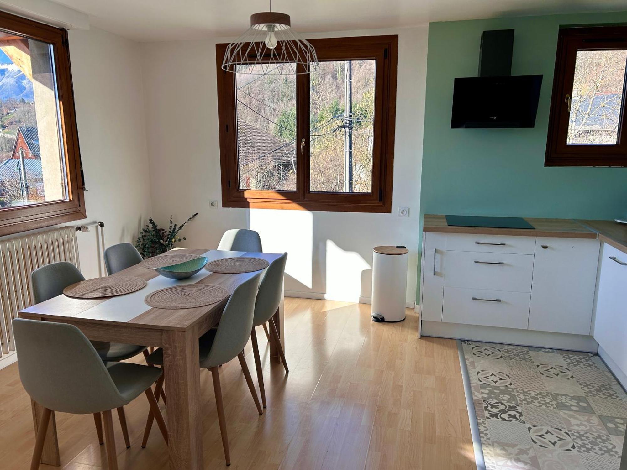Appartement Au Coeur Des Alpes Албервил Екстериор снимка